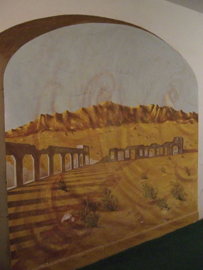 Mural - Marta's Spirit and the Amargosa Mural - Marta's Spirit and the Amargosa