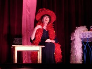 Marta during performance Marta during performance