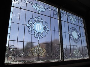 Mizpah Hotel - Inside looking out, 2011