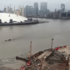 What is this ‘Mysterious Giant Creature’ in The Thames River?