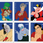 Disney villains are getting their own postage stamps